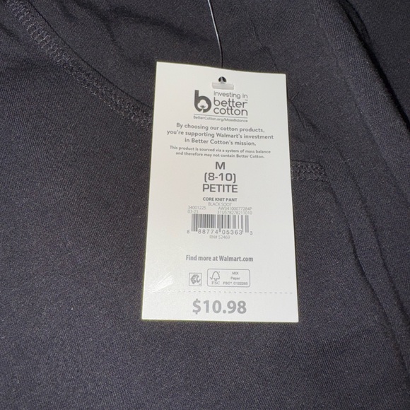 NWT Ladies Gray, Blue, and Black Pants - Set of Three Size Medium 8-10 Petite - Picture 4 of 5